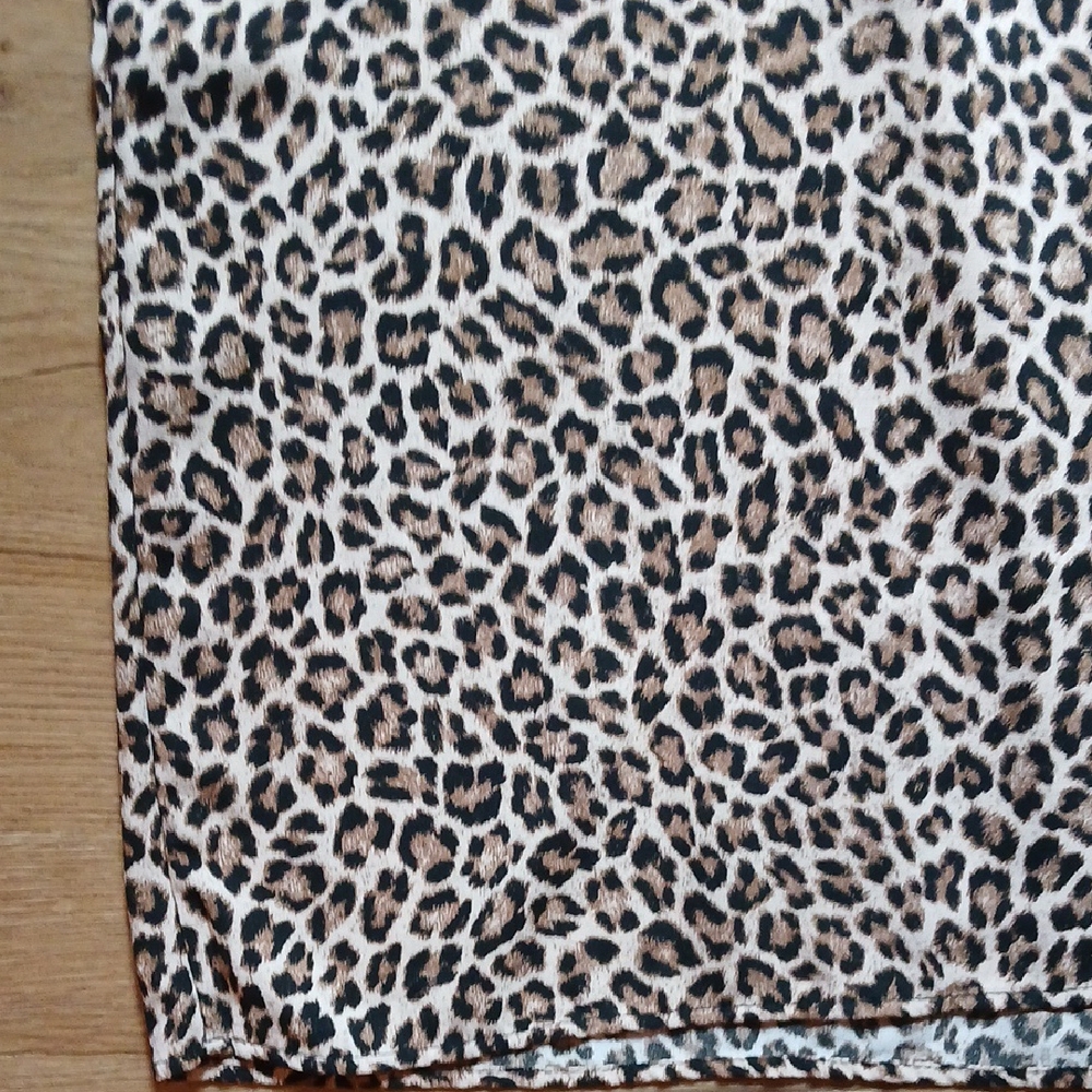 Entro Animal Print Ruffle Shift Dress - Picture 4 of 4